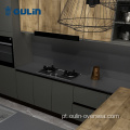 Cozinha de fabricante de armários cozinha moderna de melhoramento doméstico